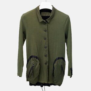 Rundholz DIP Olive Green Button Down Jacket